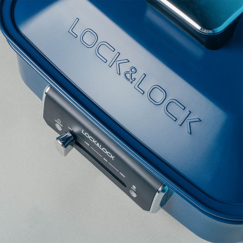 Nồi Điện Đa Năng LocknLock 2.5L - Màu Navy - EJG556, , large image number null